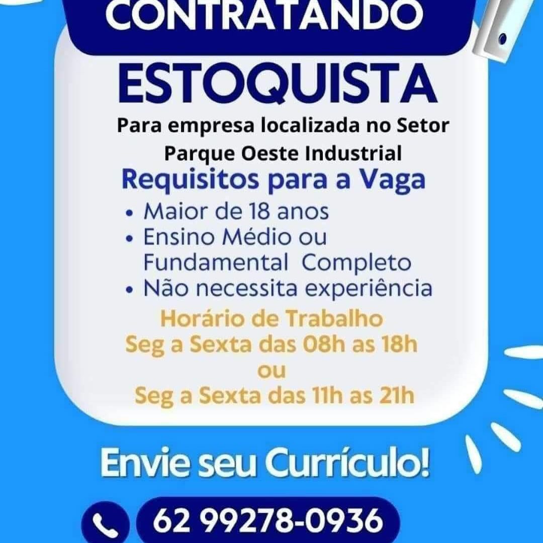 ESTOQUISTA

Para empresa localizada no Setor
Parque Oeste Industrial

Requisitos para a Vaga

e Maior de 18 anos

e Ensino Médio ou

Fundamental Completo
e Nao necessita experiéncia

Horario de Trabalho
Seg a Sexta das 08h as 18h
ou
Seg a Sexta das 11h as 21h

Envie seu Curriculo!
« 62 99278-0936 ESTOQUISTA

Para empresa localizada no Setor
Parque Oeste Industrial
Requisitos para a Vaga

e Maior de 18 anos
e Ensino Médio ou
Fundamental Completo

e Nao necessita experiéncia
Lo a . e ; - ab >| h 9

Envie seu Curriculo!
« | 62 99278-0936 ESTOQUISTA

Para empresa localizada no Setor
Parque Oeste Industrial
Requisitos para a Vaga
e Maior de 18 anos
e Ensino Médio ou

Fundamental Completo
e Nao necessita experiéncia

Horario de Trabalho
Seg a Sexta das O8h as 18h
ou
Seg a Sexta das 11h as 21h

Envie seu Curriculo!
WEE VALINE Oki ESTOQUISTA

Para empresa localizada no Setor
Parque Oeste Industrial
Requisitos para a Vaga

e Maior de 18 anos
e Ensino Médio ou
Fundamental Completo

e Nao necessita experiéncia

Envie seu Curriculo!
« | 62 99278-0936 ESTOQUISTA

Para empresa localizada no Setor
Parque Oeste Industrial
Requisitos para a Vaga
e Maior de 18 anos
e Ensino Médio ou

Fundamental Completo
e Nao necessita experiéncia

Horario de Trabalho
Seg a Sexta das O8h as 18h
ou
Seg a Sexta das 11h as 21h

Envie seu Curriculo!
WEE YALE Oki ESTOQUISTA

Para empresa localizada no Setor
Parque Oeste Industrial
Requisitos para a Vaga

e Maior de 18 anos
e Ensino Médio ou
Fundamental Completo

e Nao necessita experiéncia

iOrario Ge irabaino

} exta das Von as Ion

Envie seu Curriculo!
« | 62 99278-0936 CONTRATANDO
ESTOQUISTA

Para empresa localizada no Setor
Parque Oeste Industrial
Requisitos para a Vaga

e Maior de 18 anos
e Ensino Médio ou

Fundamental Completo
e Nao necessita experiéncia

Horario de Trabalho
Seg a Sexta das 08h as 18h
ou
Seg a Sexta das 11h as 21h

 

Envie seu Curriculo!
« 62 99278-0936 ESTOQUISTA

Para empresa localizada no Setor
Parque Oeste Industrial
Requisitos para a Vaga

« Maior de 18 anos
e Ensino Medio ou
Fundamental Completo

« Nao necessita experiéncia

Envie seu Curriculo!
« | 62 99278-0936 CONTRATANDO
ESTOQUISTA

Para empresa localizada no Setor
Parque Oeste Industrial
Requisitos para a Vaga
e Maior de 18 anos
e Ensino Médio ou

Fundamental Completo
e Nao necessita experiéncia

Horario de Trabalho
Seg a Sexta das 08h as 18h
ou
Seg a Sexta das 11h as 21h

 

Envie seu Curriculo!
« 62 99278-0936 ESTOQUISTA

Para empresa localizada no Setor
Parque Oeste Industrial

Requisitos para a Vaga

¢ Maior de 18 anos

¢ Ensino Medio ou

Fundamental Completo
« Nao necessita experiéncia

Envie seu Curriculo!
« | 62 99278-0936