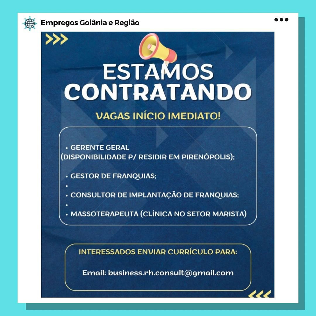 Empregos Goiania e Regiao

oe CG
d

ESTAMOS
CONTRATANDO

VAGAS INICIO IMEDIATO!

 

+ GERENTE GERAL
(DISPONIBILIDADE P/ RESIDIR EM PIRENOPOLIS);

+ GESTOR DE FRANQUIAS;

+ CONSULTOR DE IMPLANTAGAO DE FRANQUIAS:

+ MASSOTERAPEUTA (CLINICA NO SETOR MARISTA)

 

 

INTERESSADOS ENVIAR CURRICULO PARA:

Email: business.rh.consult@gmail.com & Empregos Goiania e Regiao

ss by
ESTAMOS

CONTRATANDO

VAGAS INICIO IMEDIATO!

 

+ GERENTE GERAL
(DISPONIBILIDADE P/ RESIDIR EM PIRENOPOLIS);

+ GESTOR DE FRANQUIAS;

+ CONSULTOR DE IMPLANTACAO DE FRANQUIAS;

+ MASSOTERAPEUTA (CLINICA NO SETOR MARISTA)

 

 

INTERESSADOS ENVIAR CURRICULO PARA:

Email: business.rh.consult@gmail.com ‘. Empregos Goiania e Regido

Peed G
)

ESTAMOS
CONTRATANDO

VAGAS INICIO IMEDIATO!

 

+ GERENTE GERAL
(DISPONIBILIDADE P/ RESIDIR EM PIRENOPOLIS);

+ GESTOR DE FRANQUIAS;

+ CONSULTOR DE IMPLANTAGAO DE FRANQUIAS;

+ MASSOTERAPEUTA (CLINICA NO SETOR MARISTA)

 

 

INTERESSADOS ENVIAR CURRICULO PARA:

Email: business.rh.consult@gmail.com ® Empregos Goiania e Regiao

ss Oy
ESTAMOS

CONTRATANDO

VAGAS INICIO IMEDIATO!

 

+ GERENTE GERAL
(DISPONIBILIDADE P/ RESIDIR EM PIRENOPOLIS);

+ GESTOR DE FRANQUIAS;

+ CONSULTOR DE IMPLANTAGAO DE FRANQUIAS;

+ MASSOTERAPEUTA (CLINICA NO SETOR MARISTA)

 

 

INTERESSADOS ENVIAR CURRICULO PARA:

Email: business.rh.consult@gmail.com & Empregos Goiania e Regiao

Peed GC
4

ESTAMOS
CONTRATANDO

VAGAS INICIO IMEDIATO!

 

+ GERENTE GERAL
(DISPONIBILIDADE P/ RESIDIR EM PIRENOPOLIS);

+ GESTOR DE FRANQUIAS;

+ CONSULTOR DE IMPLANTACAO DE FRANQUIAS;

+ MASSOTERAPEUTA (CLINICA NO SETOR MARISTA)

 

 

INTERESSADOS ENVIAR CURRICULO PARA:

Email: business.rh.consult@gmail.com @ Empregos Goiania e Regiao

ss by
ESTAMOS

CONTRATANDO

VAGAS INICIO IMEDIATO!

 

+ GERENTE GERAL
(DISPONIBILIDADE P/ RESIDIR EM PIRENOPOLIS);

+ GESTOR DE FRANQUIAS;

+ CONSULTOR DE IMPLANTACAO DE FRANQUIAS;

+ MASSOTERAPEUTA (CLINICA NO SETOR MARISTA)

 

 

INTERESSADOS ENVIAR CURRICULO PARA:

Email: business.rh.consult@gmail.com & Empregos Goiania e Regiao

oad Gr
7

SS y}

ESTAMOS
CONTRATANDO

VAGAS INICIO IMEDIATO!

+ GERENTE GERAL
(DISPONIBILIDADE P/ RESIDIR EM PIRENOPOLIS):

+ GESTOR DE FRANQUIAS;

+ CONSULTOR DE IMPLANTACAO DE FRANQUIAS:

+ MASSOTERAPEUTA (CLINICA NO SETOR MARISTA)

 

INTERESSADOS ENVIAR CURRICULO PARA

Email: business.rh.consult@agmail.com & Empregos Goiania e Regiao

ss by,
ESTAMOS

CONTRATANDO

VAGAS INICIO IMEDIATO!

 

¢ GERENTE GERAL
(DISPONIBILIDADE P/ RESIDIR EM PIRENOPOLIS);

+ GESTOR DE FRANQUIAS;

+ CONSULTOR DE IMPLANTACAO DE FRANQUIAS;

+ MASSOTERAPEUTA (CLINICA NO SETOR MARISTA)

 

 

INTERESSADOS ENVIAR CURRICULO PARA:

Email: business.rh.consult@gmail.com & Empregos Goiania e Regiao
i ‘
of

oe )

>

ESTAMOS
CONTRATANDO

VAGAS INICIO IMEDIATO!
+ GERENTE GERAL
(DISPONIBILIDADE P/ RESIDIR EM PIRENOPOLIS):

+ GESTOR DE FRANQUIAS:

+ CONSULTOR DE IMPLANTACAO DE FRANQUIAS:

+ MASSOTERAPEUTA (CLINICA NO SETOR MARISTA) & Empregos Goiania e Regiao

os Oy
ESTAMOS

CONTRATANDO

VAGAS INICIO IMEDIATO!

 

« GERENTE GERAL
(DISPONIBILIDADE P/ RESIDIR EM PIRENOPOLIS);

+ GESTOR DE FRANQUIAS;

+ CONSULTOR DE IMPLANTAGAO DE FRANQUIAS;

+ MASSOTERAPEUTA (CLINICA NO SETOR MARISTA)

 

 

INTERESSADOS ENVIAR CURRICULO PARA:

Email: business.rh.consult@gmail.com