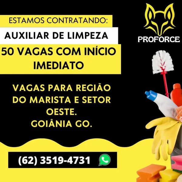 ESTAMOS CONTRATANDO: t )

AUXILIAR DE LIMPEZA in\an

50 VAGAS COM INICIO
IMEDIATO

  

VAGAS PARA REGIAO ane
DO MARISTA E SETOR 7
OESTE.
GOIANIA GO.

(62) 3519-4731 ESTAMOS CONTRATANDO: )

AUXILIAR DE LIMPEZA lan

50 VAGAS COM INICIO
IMEDIATO

      
      

VAGAS PARA REGIAO
DO MARISTA E SETOR
eo)
GOIANIA GO.

(62) 3519-4731 © ESTAMOS CONTRATANDO: t )

AUXILIAR DE LIMPEZA inn

50 VAGAS COM INICIO
IMEDIATO

  

VAGAS PARA REGIAO . \
DO MARISTA E SETOR ;
OESTE.
GOIANIA GO.

(62) 3519-4731 ESTAMOS CONTRATANDO: )

AUXILIAR DE LIMPEZA ian

50 VAGAS COM INICIO
IMEDIATO

      
      

VAGAS PARA REGIAO
DO MARISTA E SETOR
oe)
GOIANIA GO.

(Cy LS Ce Veh) ESTAMOS CONTRATANDO: t )

AUXILIAR DE LIMPEZA in

50 VAGAS COM INICIO
IMEDIATO

  

VAGAS PARA REGIAO an
DO MARISTA E SETOR /
OESTE.
GOIANIA GO.

(62) 3519-4731 ESTAMOS CONTRATANDO: t )

AUXILIAR DE LIMPEZA inn

50 VAGAS COM INICIO
IMEDIATO

    
      

VAGAS PARA REGIAO
DO MARISTA E SETOR
oe)
GOIANIA GO.

(Cy LS Ce eee) ESTAMOS CONTRATAN...