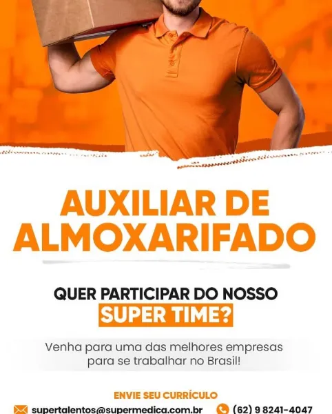 geben ee

cuasganerecertso

AUXILIAR DE
ALMOXARIFADO

QUER PARTICIPAR DO NOSSO

EUpa a

Venha para uma das melhores empresas
para se trabalhar no Brasil!

ENVIE SEU CURRICULO
S84 supertalentos@supermedica.com.br (€& (62)9 8241-4047 co apie sat
gantcnsnrernnreene

AUXILIAR DE
ALMOXARIFADO

QUER PARTICIPAR DO NOSSO

EU

Venha para uma das melhores empresas
para se trabalhar no Brasil!

ENVIE SEU CURRICULO
584 supertalentos@supermedica.com.br © (62)98241-4047 AUXILIAR DE
ALMOXARIFADO

QUER PARTICIPAR DO NOSSO

Epa

Venha para uma das melhores empresas
para se trabalhar no Brasil!

ENVIE SEU CURRICULO
B24 supertalentos@supermedica.com.br © (62)98241-4047 AUXILIAR DE
ALMOXARIFADO

QUER PARTICIPAR DO NOSSO

Ela

Venha para uma das melhores empresas
para se trabalhar no Brasil!

ENVIE SEU CURRICULO
B&4 supertalentos@supermedica.com.br © (62)98241-4047 AUXILIAR DE
ALMOXARIFADO

QUER PARTICIPAR DO NOSSO

Epa

Venha para uma das melhores empresas
para se trabalhar no Brasil!

ENVIE SEU CURRIC...