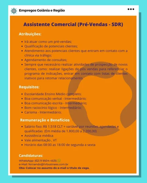 cag Empregos Goiania e Regiao

PN agli (el

Requisitos:

Remuneragao e Beneficios

Candidaturas: :. Empregos Goiania e Regiao

PN ddl Vile]

Cee aes

Remuneragao e Beneficios

feet La lee @ Empregos Goiania e Regiao

Atribuicgées:

Requisitos:

Remuneragao e Beneficios

Candidaturas: ;. Empregos Goiania e Regiao

PN dell ited

Requisitos:

Remuneragao e Beneficios

Candidaturas: es Empregos Goiania e Regiao

PN ad LU (ele

PTET Kes

Remuneragao e Beneficios

Candidaturas: aS. Empregos Goiania e Regiao

Atribuigées:

Requisitos:

Remuneragao e Beneficios

Candidaturas: es Empregos Goiania e Regido

rN dali (ele

Requisitos:

Remuneragao e Beneficios

Candidaturas: & Empregos Goiania e Regiao

PN ad lV (fot

ECT

BCTV Cet toe -m tC (od

Candidaturas: 2 Empregos Goiania e Regido

PN dal lela e

Requisitos:

Remuneragao e Beneficios

Candidaturas: © Empregos Goiania e Regido

PN ad eV felt

Requisitos:

Remuneragao e Beneficios

Candidaturas: